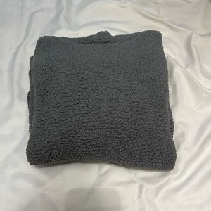 Cozy Sherpa sweatshirt, oversized, fuzzy, warm